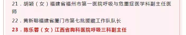 江西省第三人民醫院陳樂蓉同志獲評“第六批全國崗位學雷鋒標兵”