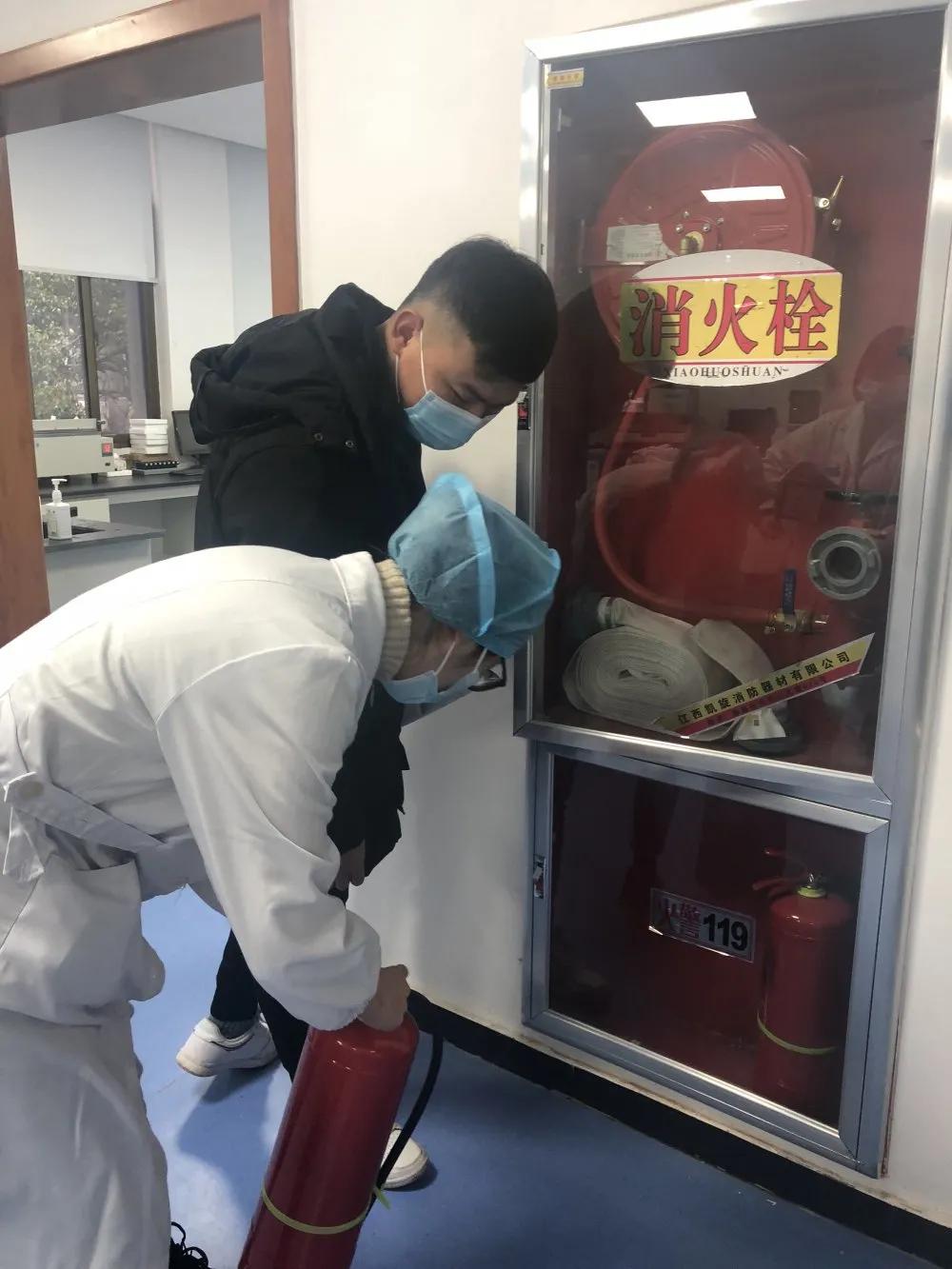 省胸科醫院開展節前安全生產大巡查