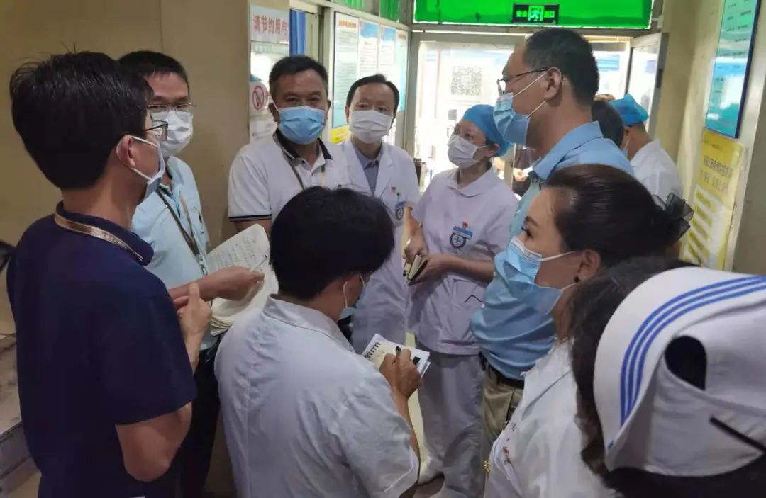 疫情防控 我們嚴陣以待——江西省第三人民醫院開展疫情防控督查