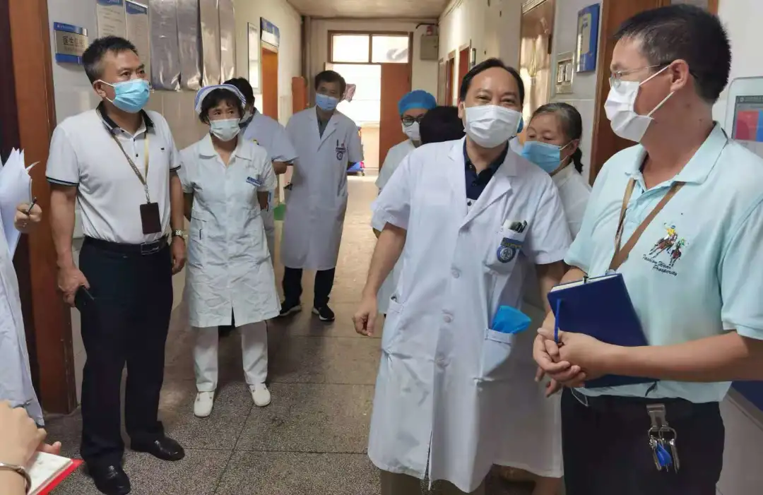 疫情防控 我們嚴陣以待——江西省第三人民醫院開展疫情防控督查