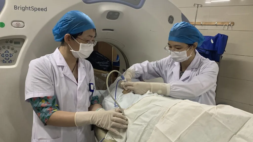 江西省胸科醫院腫瘤二科完成一例惡性腫瘤肺轉移高難度微波消融術
