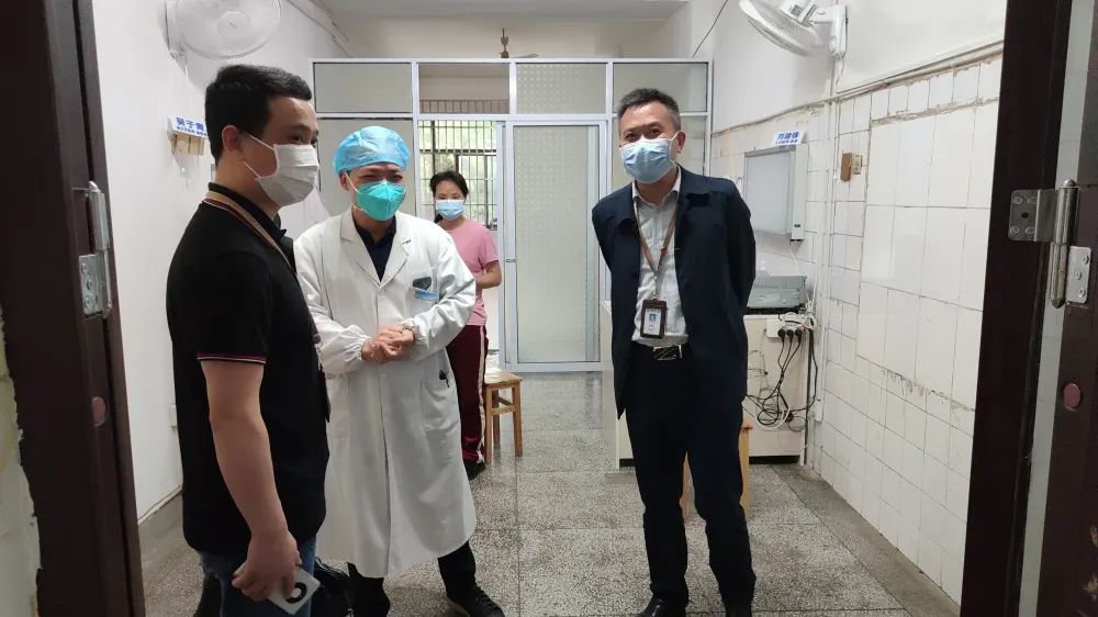 省胸科醫院黨委書記郭貴周督查疫情防控和醫院發展工作